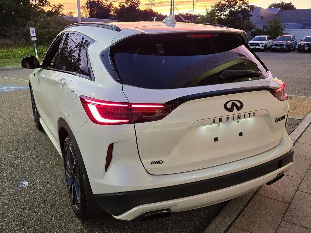 new 2025 INFINITI QX50 car, priced at $52,022