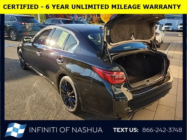 used 2021 INFINITI Q50 car, priced at $30,570