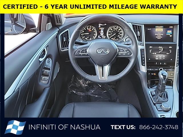 used 2021 INFINITI Q50 car, priced at $30,570