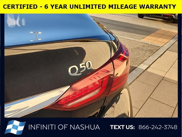 used 2021 INFINITI Q50 car, priced at $30,570