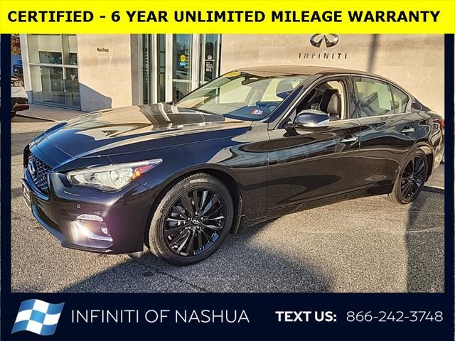 used 2021 INFINITI Q50 car, priced at $30,570