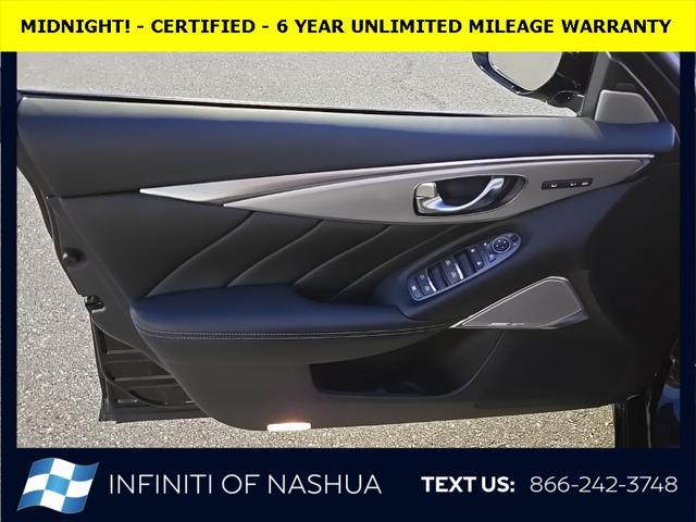 used 2022 INFINITI Q50 car, priced at $33,777