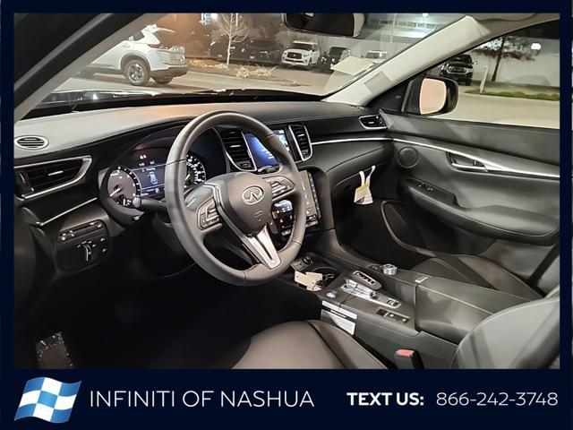 new 2025 INFINITI QX50 car, priced at $47,059