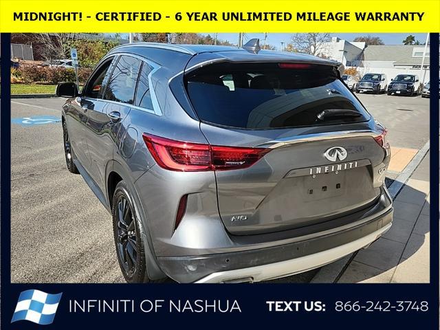 used 2021 INFINITI QX50 car, priced at $29,533