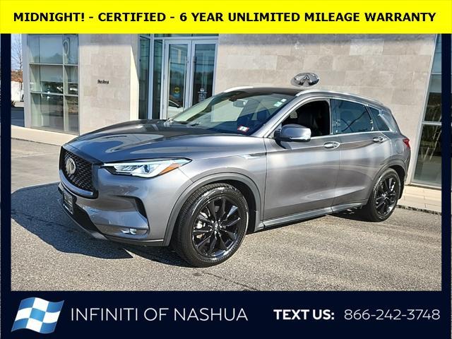 used 2021 INFINITI QX50 car, priced at $29,533