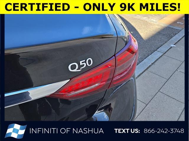 used 2023 INFINITI Q50 car, priced at $34,270