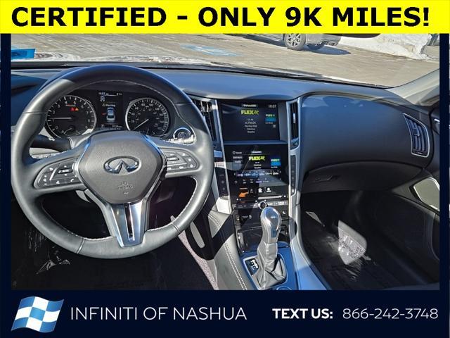 used 2023 INFINITI Q50 car, priced at $34,270