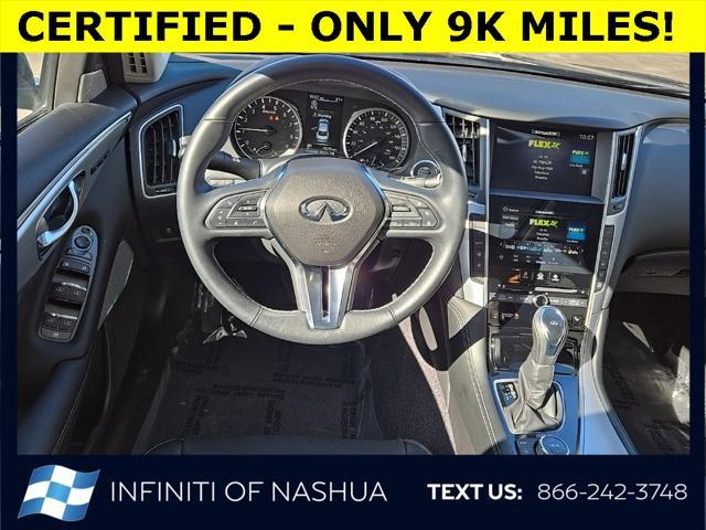 used 2023 INFINITI Q50 car, priced at $34,270