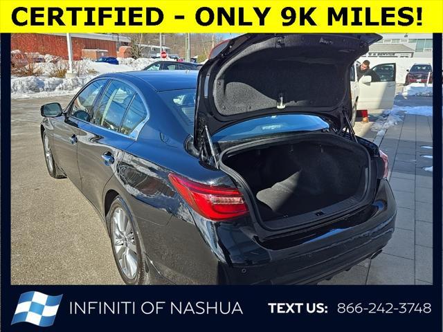 used 2023 INFINITI Q50 car, priced at $34,270