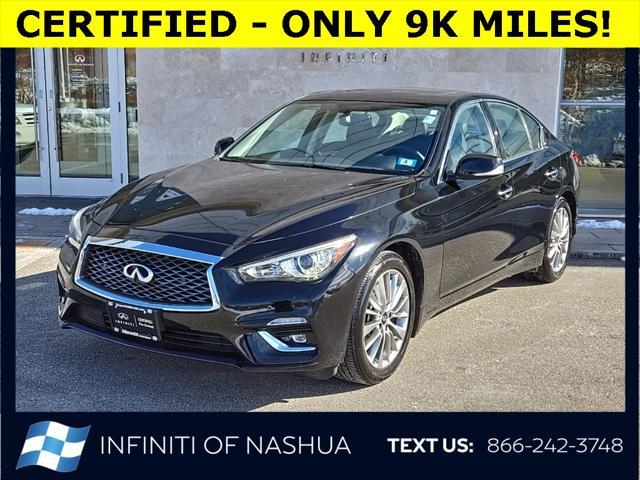 used 2023 INFINITI Q50 car, priced at $34,270