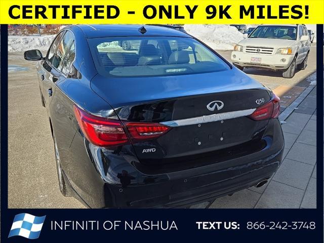 used 2023 INFINITI Q50 car, priced at $34,270