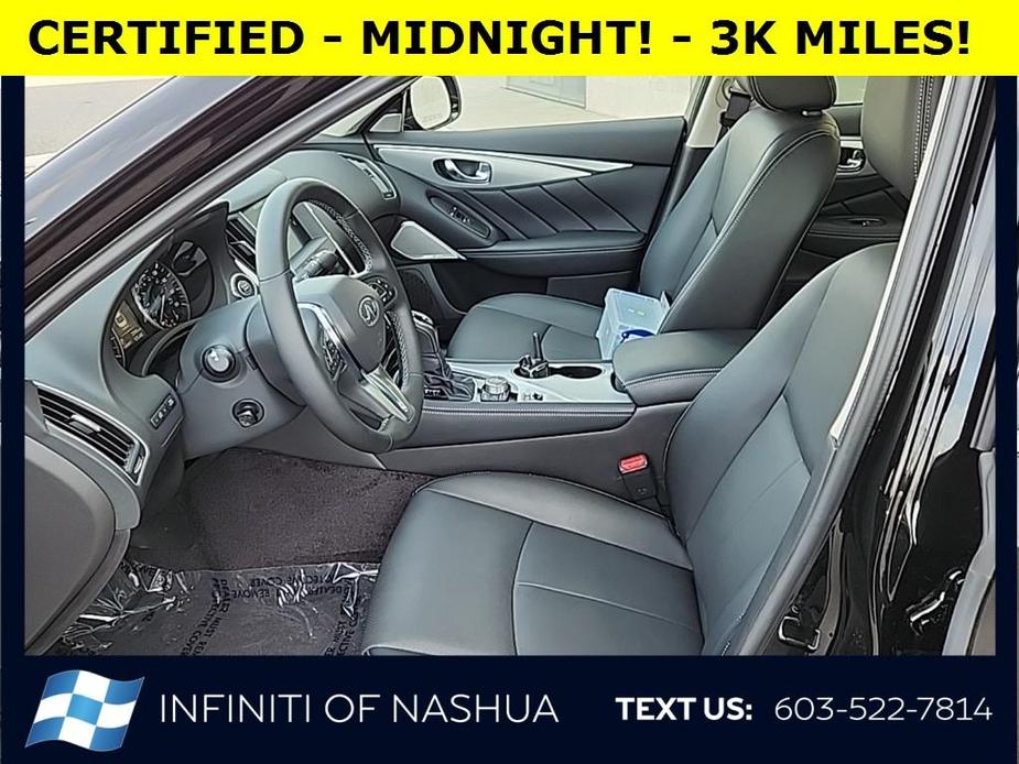 used 2024 INFINITI Q50 car, priced at $39,700