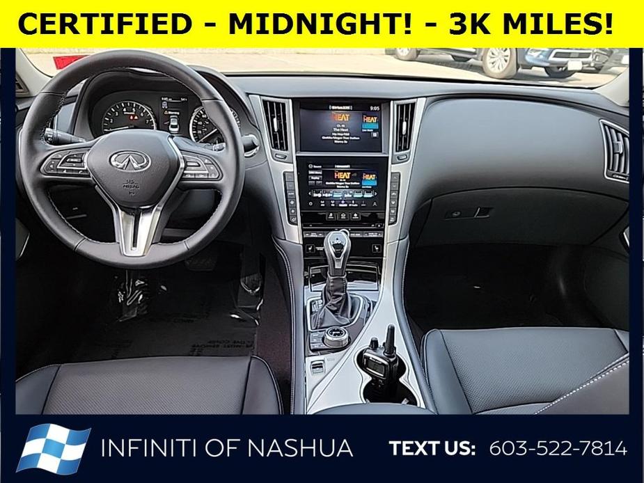 used 2024 INFINITI Q50 car, priced at $39,700