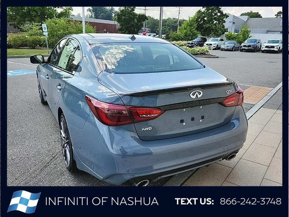 new 2024 INFINITI Q50 car, priced at $61,398