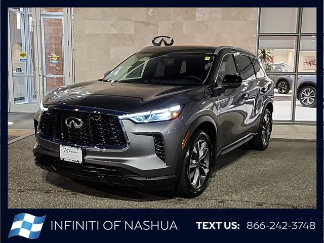 new 2025 INFINITI QX60 car, priced at $58,256