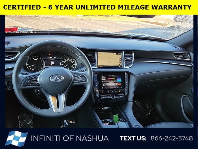 used 2022 INFINITI QX55 car, priced at $32,377