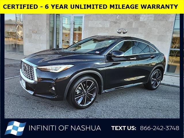 used 2022 INFINITI QX55 car, priced at $32,377