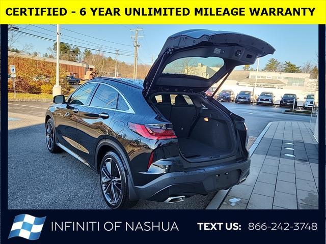 used 2022 INFINITI QX55 car, priced at $32,377