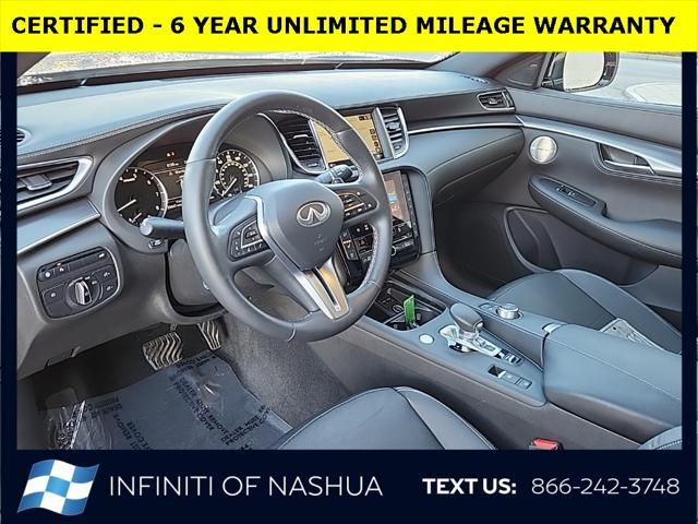 used 2022 INFINITI QX55 car, priced at $32,377