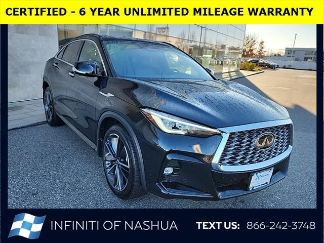 used 2022 INFINITI QX55 car, priced at $32,377