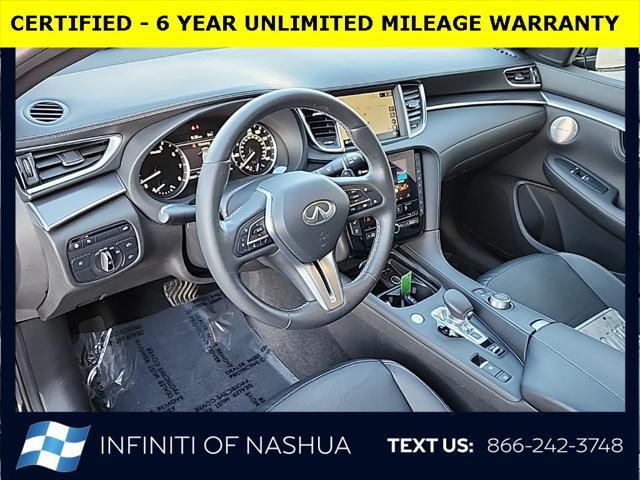 used 2022 INFINITI QX55 car, priced at $32,377