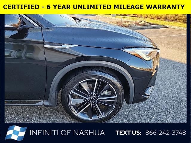 used 2022 INFINITI QX55 car, priced at $32,377