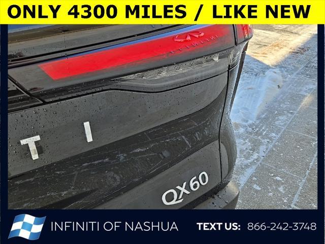 used 2025 INFINITI QX60 car, priced at $42,277