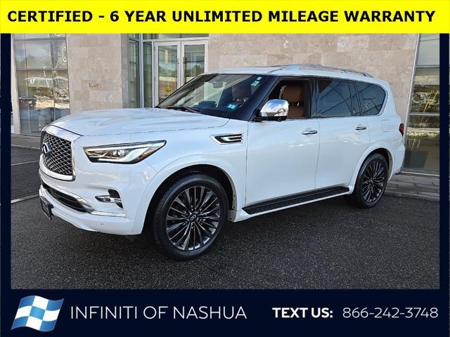 used 2023 INFINITI QX80 car, priced at $57,900