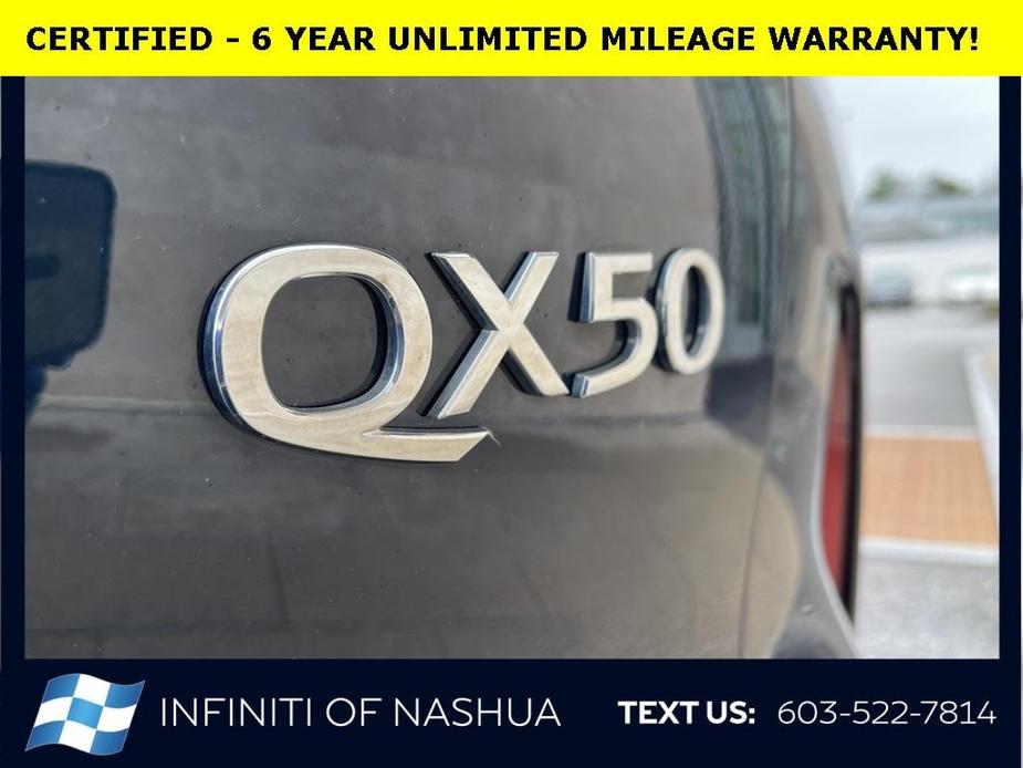 used 2022 INFINITI QX50 car, priced at $30,600