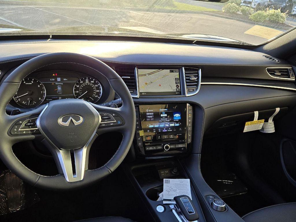 new 2025 INFINITI QX50 car, priced at $52,137