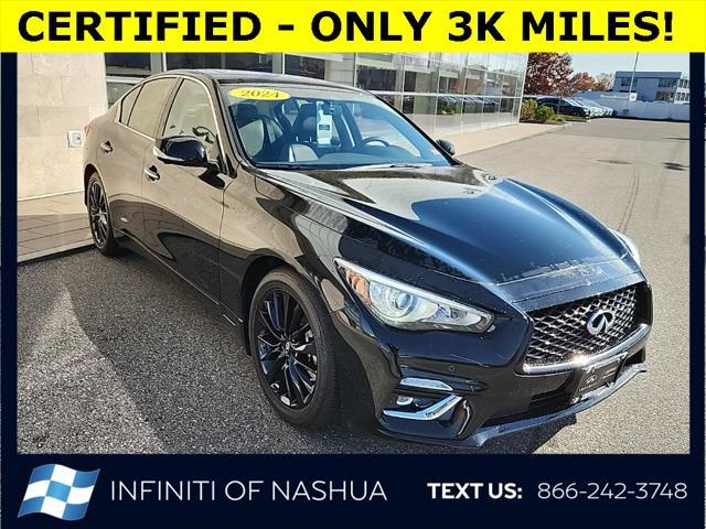 used 2024 INFINITI Q50 car, priced at $37,500