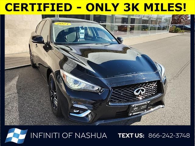 used 2024 INFINITI Q50 car, priced at $37,500