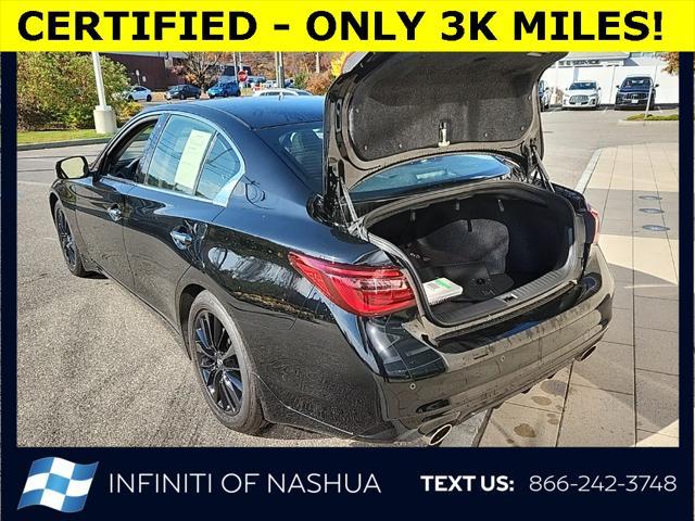 used 2024 INFINITI Q50 car, priced at $37,500