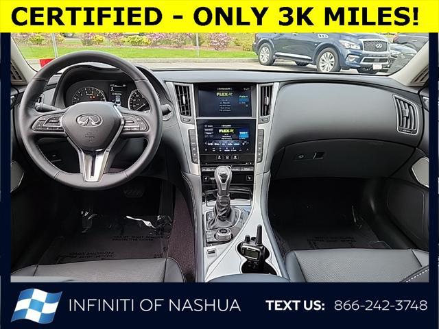 used 2024 INFINITI Q50 car, priced at $37,500