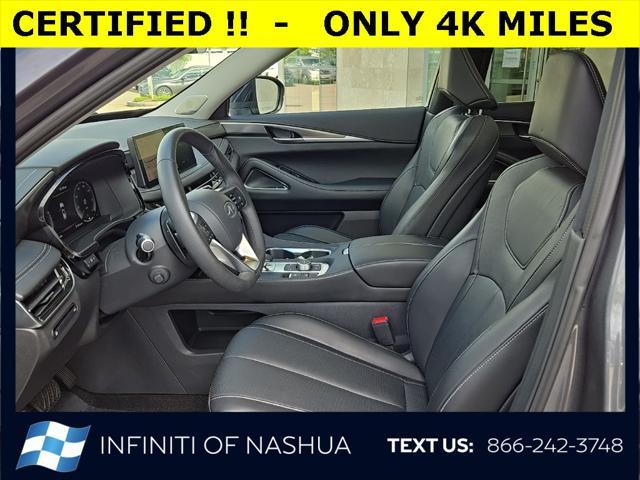 used 2025 INFINITI QX60 car, priced at $47,997