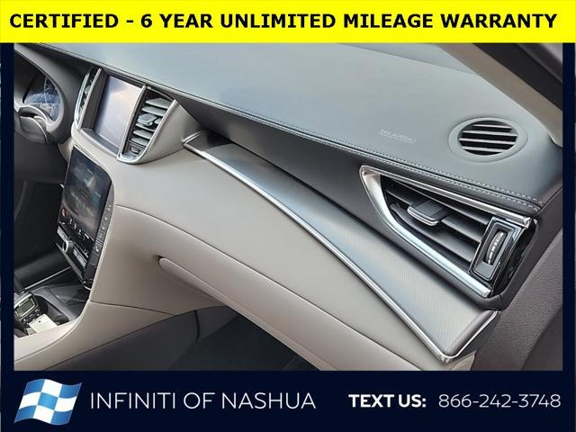 used 2023 INFINITI QX50 car, priced at $35,277