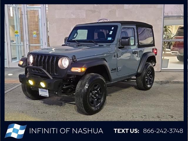 used 2024 Jeep Wrangler car, priced at $32,977