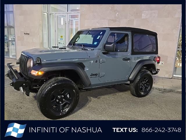 used 2024 Jeep Wrangler car, priced at $32,977