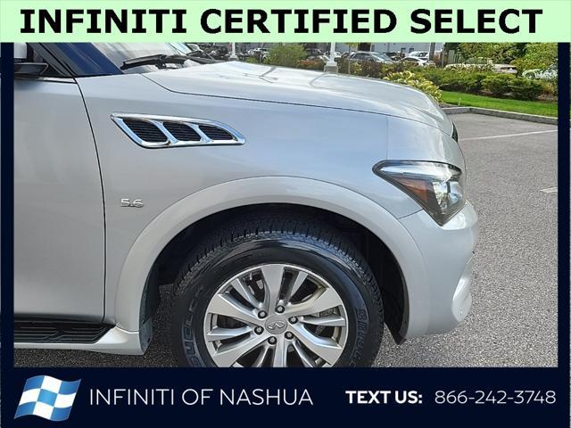 used 2017 INFINITI QX80 car, priced at $23,220