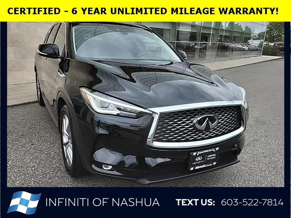 used 2021 INFINITI QX50 car, priced at $30,277