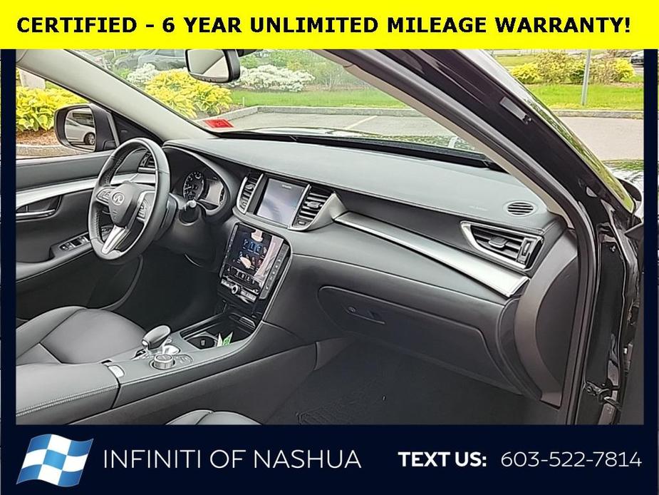 used 2021 INFINITI QX50 car, priced at $30,277