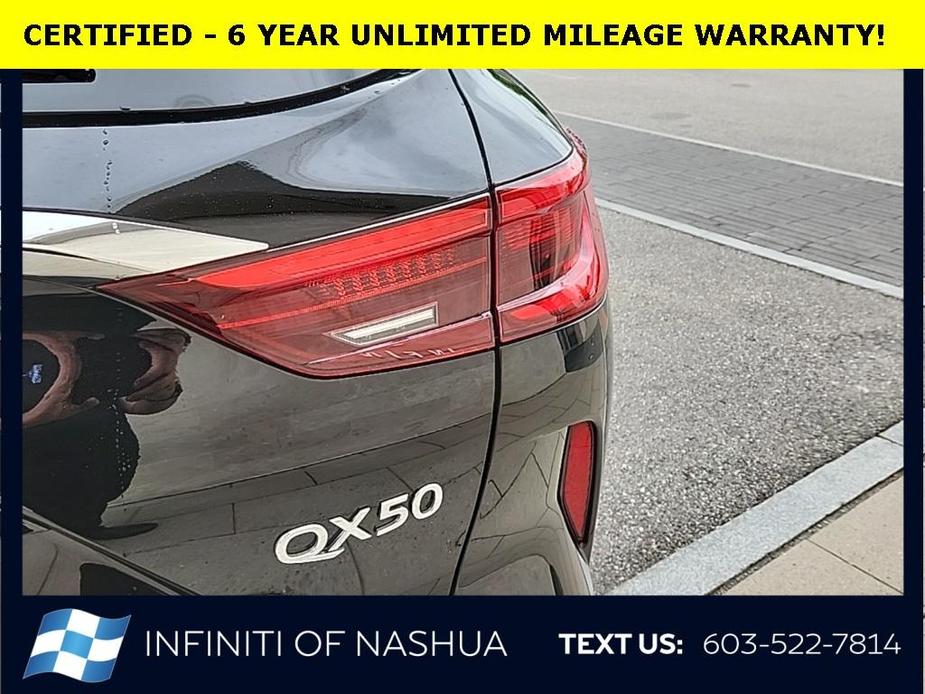 used 2021 INFINITI QX50 car, priced at $30,277