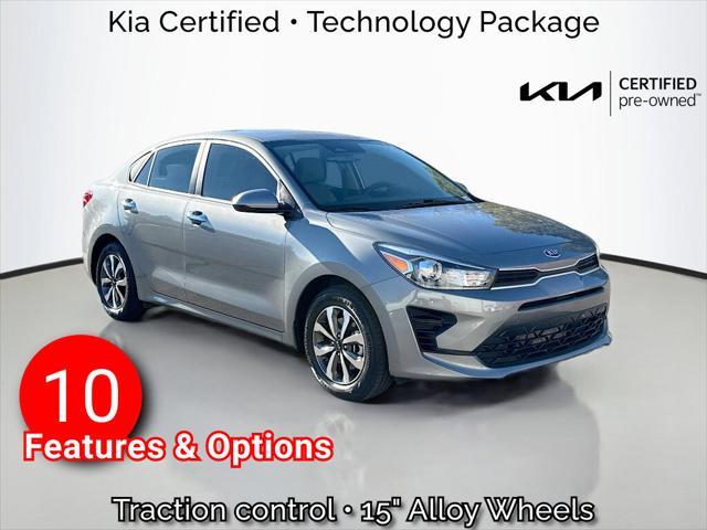 used 2021 Kia Rio car, priced at $14,991