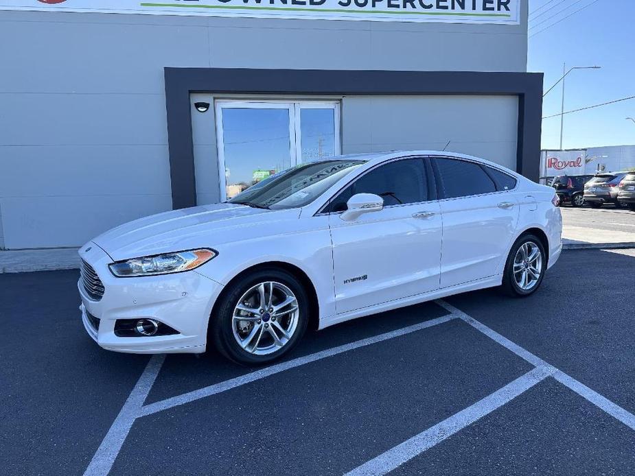 used 2016 Ford Fusion Hybrid car, priced at $13,691