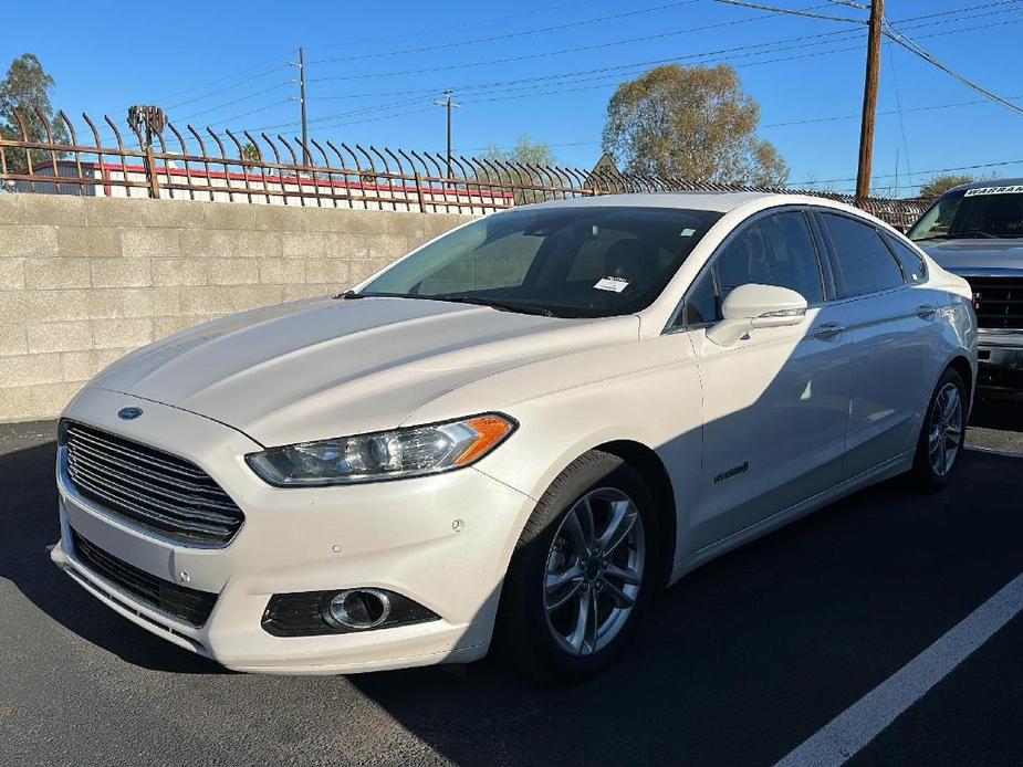 used 2016 Ford Fusion Hybrid car, priced at $13,991