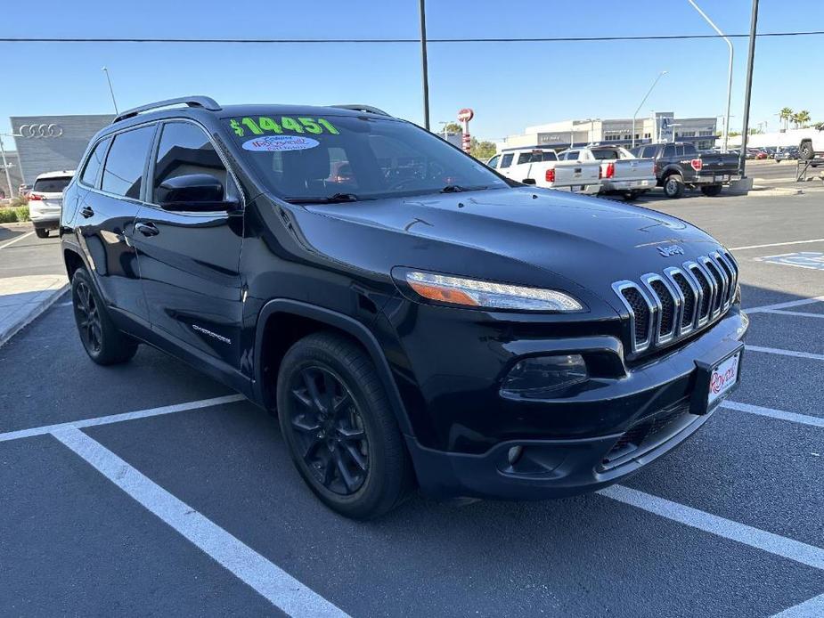 used 2017 Jeep Cherokee car, priced at $14,451