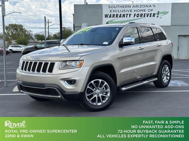 used 2015 Jeep Grand Cherokee car, priced at $13,330