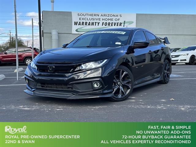 used 2020 Honda Civic car, priced at $21,990