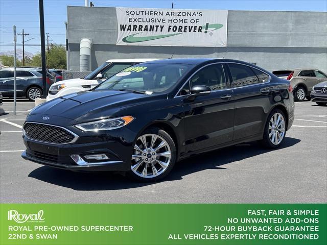 used 2018 Ford Fusion car, priced at $16,260