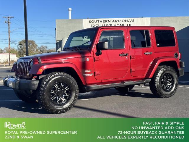 used 2012 Jeep Wrangler Unlimited car, priced at $14,990